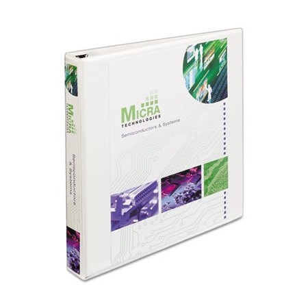 Avery Dennison Extra Wide View Binder, 1 Capacity Holds 11inx8-1/2in 01318